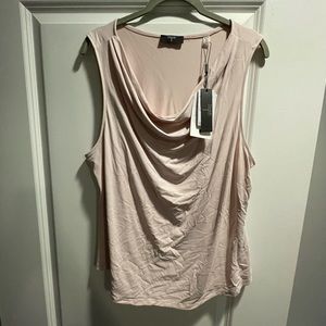 Scoop neck dress top